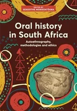 Cover of Oral history in South Africa