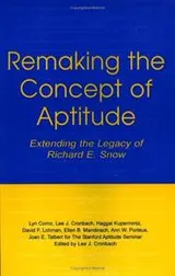 Cover of Remaking the Concept of Aptitude