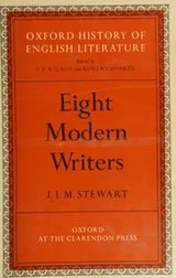 Cover of Eight modern writers