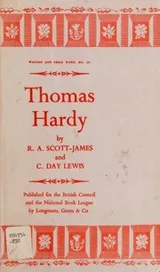 Cover of Thomas Hardy