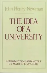 Cover of The idea of a university