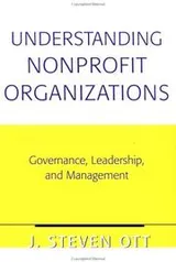 Cover of Understanding Nonprofit Organizations