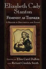 Cover of Elizabeth Cady Stanton, feminist as thinker