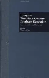 Cover of Essays in Twentieth-Century Southern Education
