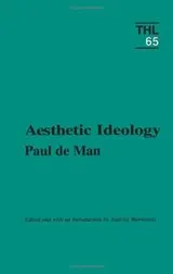Cover of Aesthetic ideology