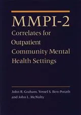 Cover of MMPI-2 Correlates for Outpatient Community Mental Health Settings