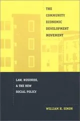 Cover of The community economic development movement
