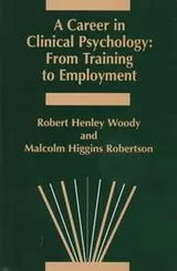 Cover of A career in clinical psychology