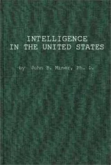 Cover of Intelligence in the United States
