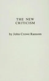Cover of The new criticism