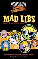Cover of Cartoon Network Cartoon Mad Libs