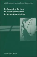 Cover of Reducing the barriers to international trade in accounting services