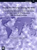 Cover of Paying the price for joining the WTO