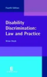Cover of Disability discrimination