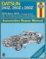 Cover of Datsun 240Z-260Z owners workshop manual