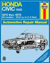 Cover of Honda Civic 1500 & CVCC owners workshop manual