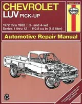 Cover of Chevrolet LUV automotive repair manual