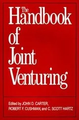 Cover of The Handbook of joint venturing