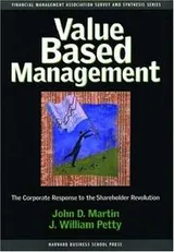Cover of Value based management