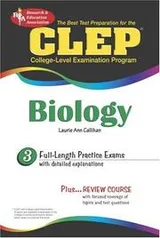 Cover of CLEP Biology (REA) - The Best Test Prep for the CLEP Exam