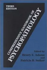 Cover of Comprehensive Handbook of Psychopathology