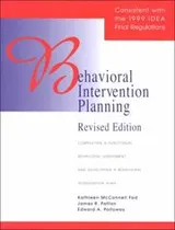 Cover of Behavioral intervention planning