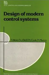 Cover of Design of modern control systems