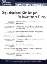 Cover of Organizational Challenges for Investment Firms
