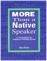 Cover of More than a native speaker