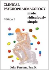 Cover of Clinical Psychopharmacology Made Ridiculously Simple (Medmaster Ridiculously Simple)