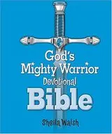 Cover of God's Mighty Warrior Devotional Bible