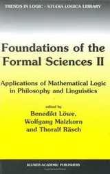 Cover of Foundations of the formal sciences II