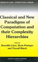 Cover of Classical and new paradigms of computation and their complexity hierarchies