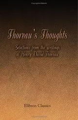 Cover of Thoreau's Thoughts
