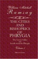 Cover of The Cities and Bishoprics of Phrygia