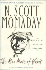 Cover of The man made of words