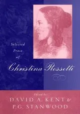 Cover of Selected prose of Christina Rossetti