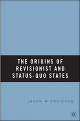 Cover of The origins of revisionist and status-quo states