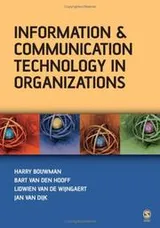 Cover of Information and communication technology in organizations