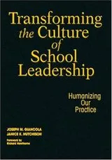 Cover of Transforming the Culture of School Leadership