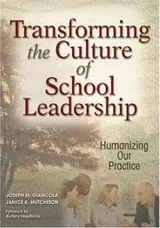 Cover of Transforming the Culture of School Leadership