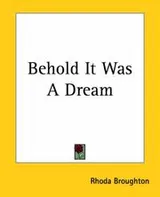 Cover of Behold It Was A Dream