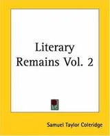 Cover of Literary remains