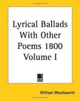 Cover of Lyrical Ballads With Other Poems 1800