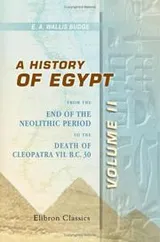 Cover of A History of Egypt