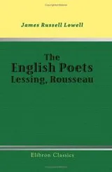 Cover of The English poets, Lessing, Rousseau