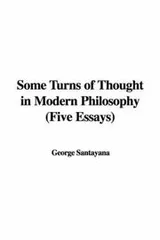 Cover of Some Turns of Thought in Modern Philosophy