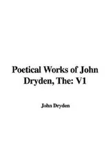 Cover of The Poetical Works of John Dryden