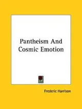 Cover of Pantheism And Cosmic Emotion