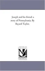 Cover of Joseph and His Friend